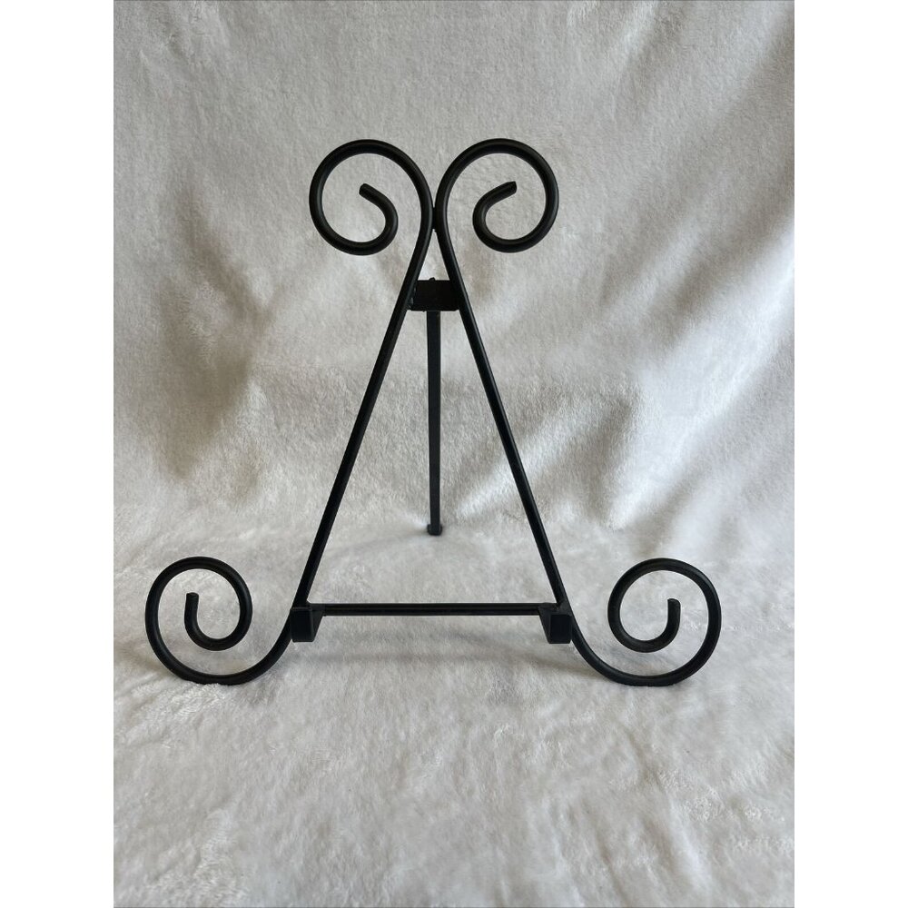 Displayโ Easel Black Foldable For Heavy Large Platters Books Pictures Plates